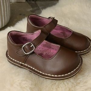 Leather Mary Jane's